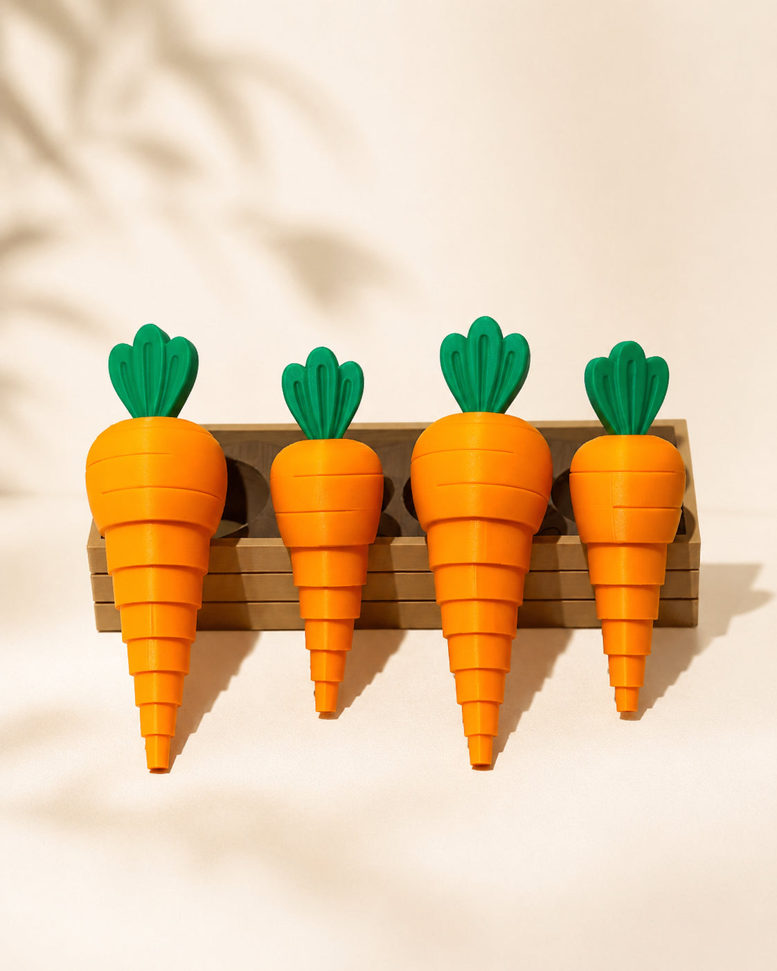 3D Printed Carrot Sorting Toy