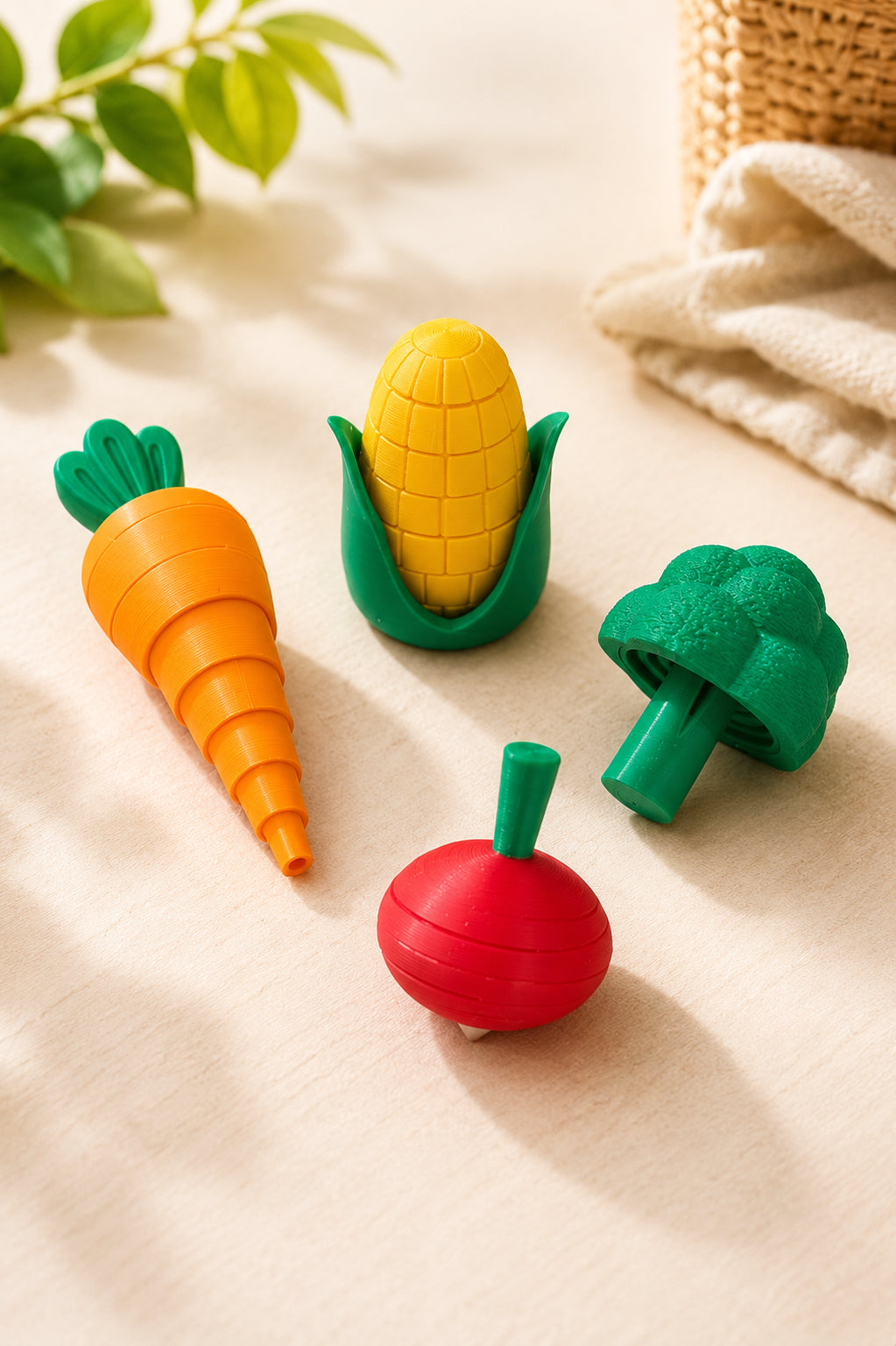 3D Printed Vegetable Sorting Toy