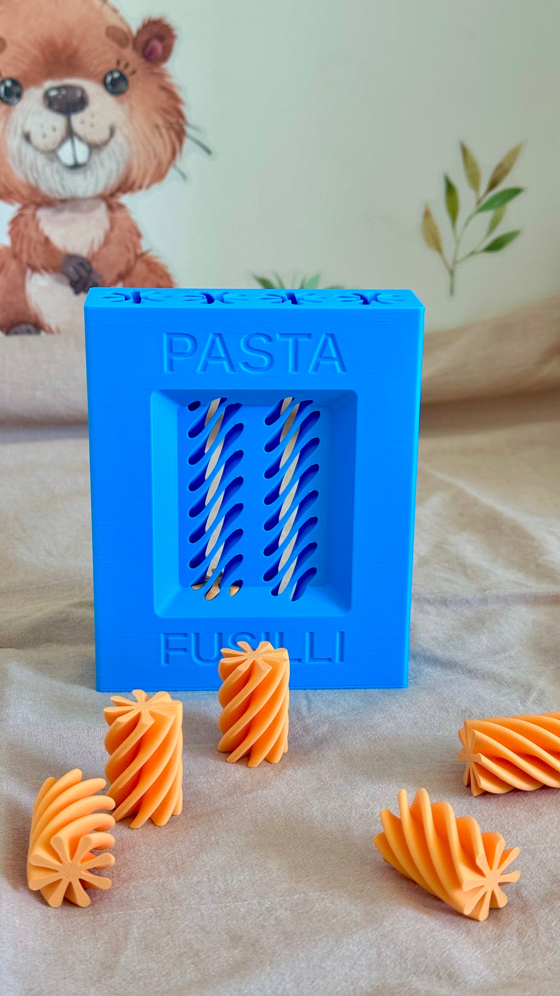 3D Printed Pretend Pasta Play Set